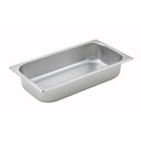 Winco SPT2 Steam Table Pan 24-Gauge Stainless Steel