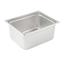 Winco SPJP-206 Steam Table Pan 1/2 Size Stainless Steel