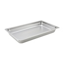 Winco SPJH-101 Steam Table Pan 1/1 Size Stainless Steel