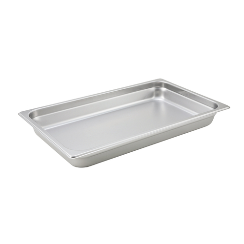Winco SPJH-101 Steam Table Pan 1/1 Size Stainless Steel