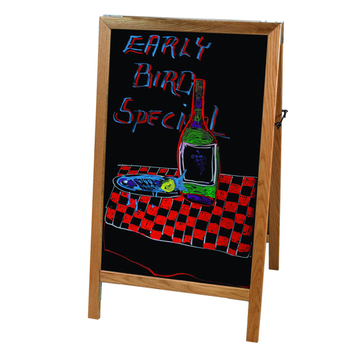 Winco MBAF-5 Sign Board 5-Feet Aluminum Frame