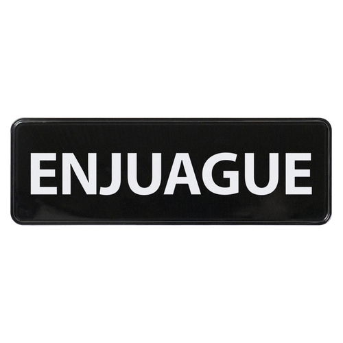 Winco SGN-365 Compliance Sign 9x3 Inches