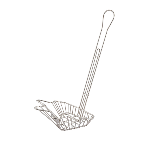 Winco TB-22 Fryer Basket 12-Inch Nickel-Plated Steel