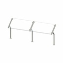 Contemporary CB98661 Sneeze Guard Clear Acrylic Panel