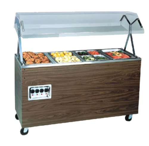 2-Series Affordable Portable™ 387712 Serving Counter with Stainless Steel Top