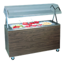 2-Series Affordable Portable™ 3873346 Serving Counter Stainless Steel
