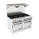 Genesis G482CO-48B Gas Range 48-Inch 6-Burner