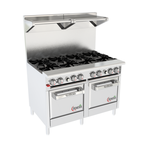 Genesis G482ST-48B Gas Range 48-Inch Stainless Steel