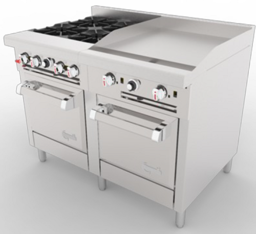 Genesis G482ST-24B24G Gas Range 24-Inch 4-Burner