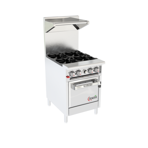 Genesis G24CO-24B Gas Range 24-Inch Wide