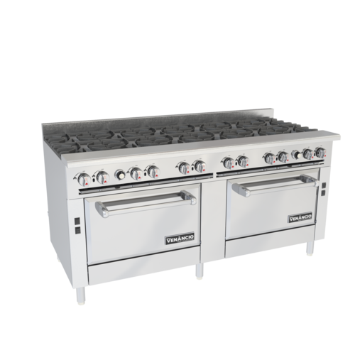 Elite Series R722CO-72B Restaurant Range 72-Inch