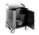Carter-Hoffmann CD260H Heated Dish Storage Cart 260-Plate Capacity