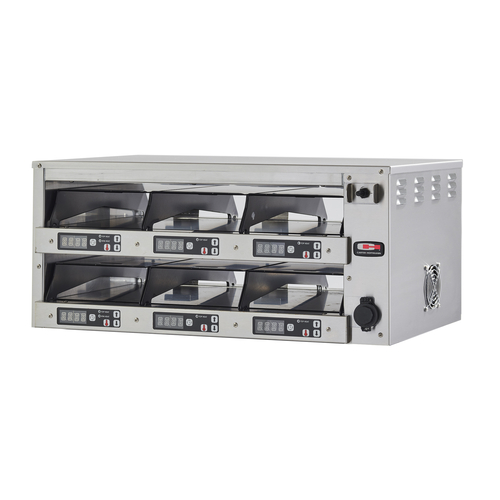 Carter-Hoffmann M212S-2T Heated Holding Bin Dual Temperature Control