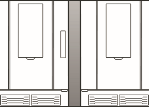 UNOX XUC198 Oven Coupling Kit for Combi Oven Parts & Accessories