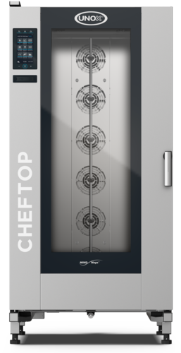 UNOX ChefTop MIND.Maps Plus XAVL-2021-NPRS Combi Oven Gas 208-240V