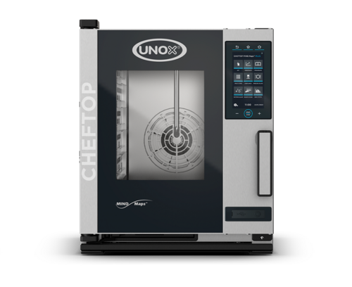 UNOX ChefTop MIND.Maps Plus XACC-0513-MPRM Combi Oven, Electric 5-Pan Capacity