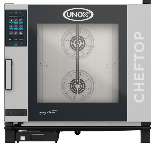 UNOX ChefTop MIND.Maps Plus XAVC-06FS-GPLM Combi Oven Gas 6 Pan Capacity