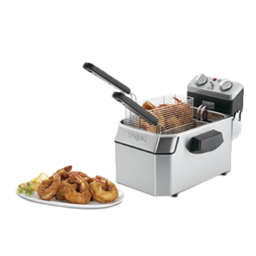 Waring Commercial WDF1000 Deep Fryer Electric Countertop Full Pot