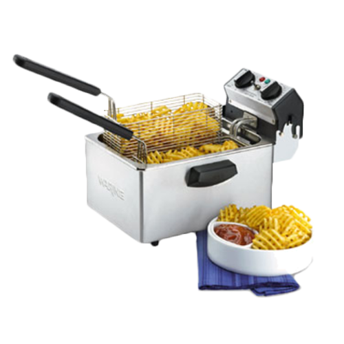 Waring Commercial WDF75RC Countertop Deep Fryer Full Pot Electric