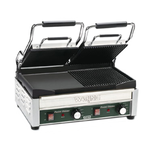 Waring Commercial WDG300 Sandwich / Panini Grill Dual Top Plates