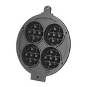 Waring Commercial Waring® Commercial WMB400XRP Mini Belgian Waffle Replacement Kit for WMB400X with 2 Plates and Tools