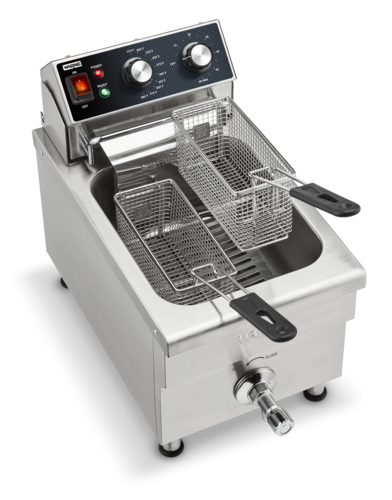 Waring Commercial WDF1300 Commercial Deep Fryer Electric Countertop Full Pot