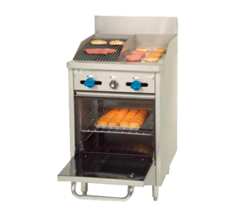 Comstock Castle F318-12-1RB Gas Range 24-Inch Restaurant Size