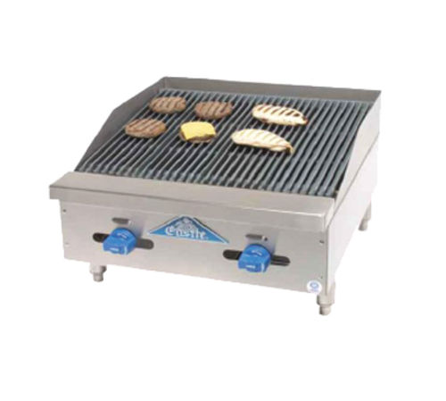Comstock Castle 3224RB Charbroiler Gas Countertop