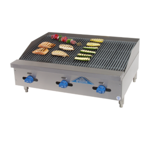 Comstock Castle 3272RB Charbroiler Gas Countertop