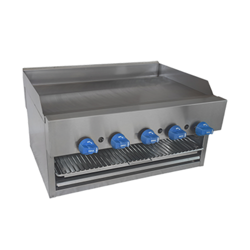 Comstock Castle 1140B Griddle on Overfire Broiler Gas Countertop