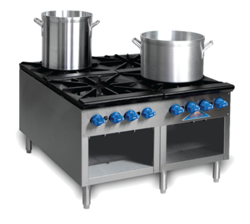 Comstock Castle 2CSP36 Stock Pot Range Gas