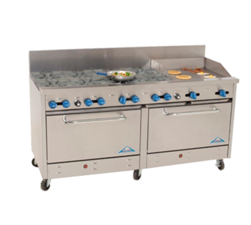 Comstock Castle 2F330-24 Range 72-Inch Restaurant Gas