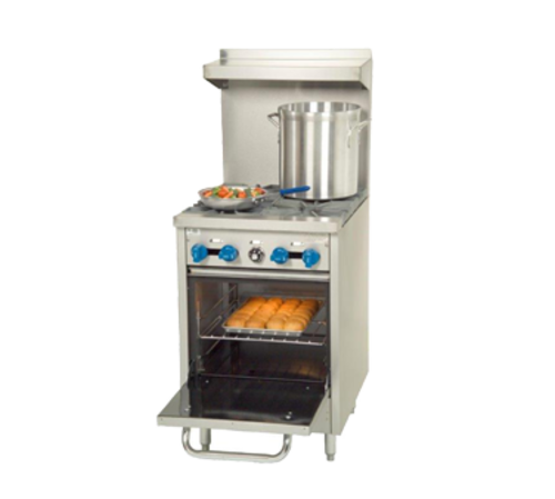 Comstock Castle F318 Gas Range 24-Inch Restaurant