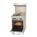 Comstock Castle F318-12 Range 24-Inch Gas Restaurant