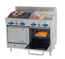Comstock Castle F3218-24-2RB Gas Range 48-Inch Restaurant Size