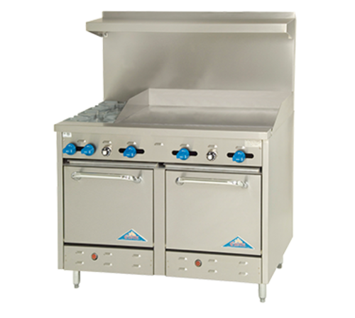 Comstock Castle F3218-36 Gas Range 48-Inch Restaurant