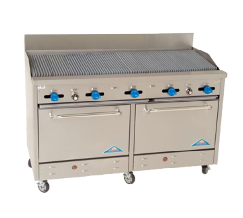 Comstock Castle F3226-5RB Gas Range 60-Inch Restaurant