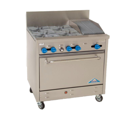 Comstock Castle F330-1RB Gas Range 36-Inch Restaurant