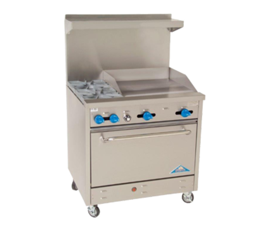 Comstock Castle F330-24 Gas Range 36-Inch Restaurant