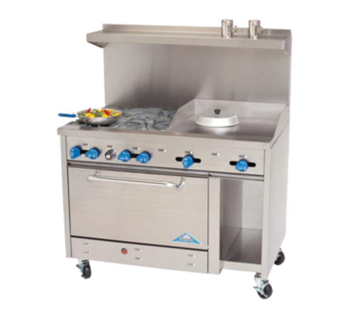 Comstock Castle F3430-12 Gas Range 48-Inch Restaurant