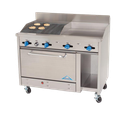Comstock Castle F3430-18-2.5RB Gas Range 48-Inch Restaurant