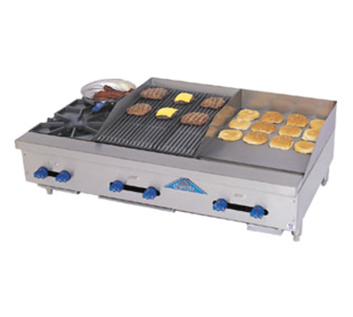 Comstock Castle FHP48-18-1.5LB Griddle / Charbroiler Gas Countertop