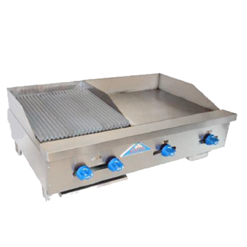 Comstock Castle FHP42-24-1.5LB Griddle / Charbroiler Gas Countertop