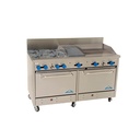 Comstock Castle F3226-1RB-24B Gas Range 60-Inch Restaurant