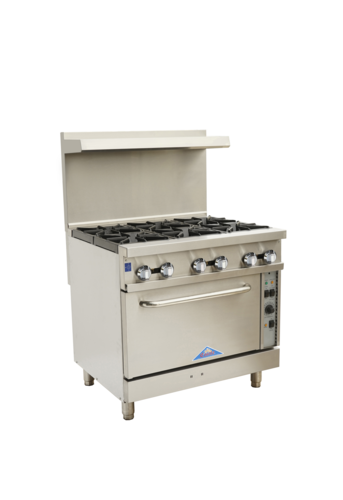 Comstock Castle CCR6-C Gas Range 36-Inch Restaurant