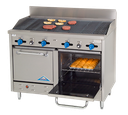Comstock Castle F3218-4RB Gas Range 48-Inch Restaurant