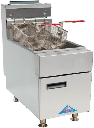 Comstock Castle CCGTF-35-P Fryer Gas Countertop Full Pot
