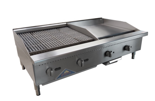 Comstock Castle CS-24C-24G Griddle / Charbroiler Gas Countertop