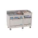 Comstock Castle F33018-1RB-24B Gas Range 60-Inch Restaurant