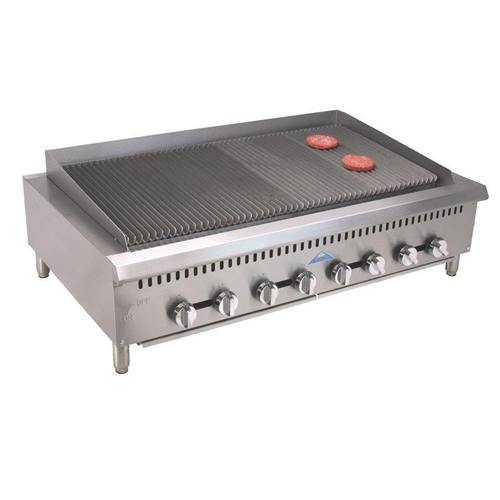 Comstock Castle CCHRB48 Charbroiler Gas Countertop